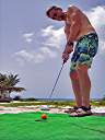 Golf at Cow Wreck Beach (St. Anmoos?)
