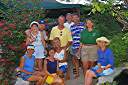 Part of the TravelTalk Online crew at the TTOL get-together at the Top of the Hill bar on Marina Cay.
From the left, Buff, Karyl, Fran, JT, Dorothy, Herve, Mike Kneafsey, Walker, Jennifer Kneafsey, and Gaetan (the Judge).