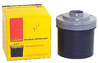 Kodacraft Miniature Roll Film Tank