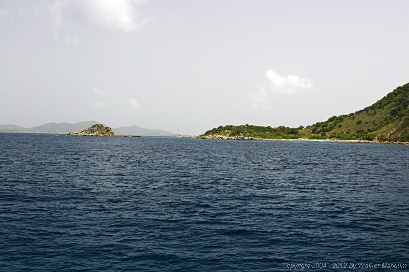 Cistern Rock and Cistern Point, Cooper Island.