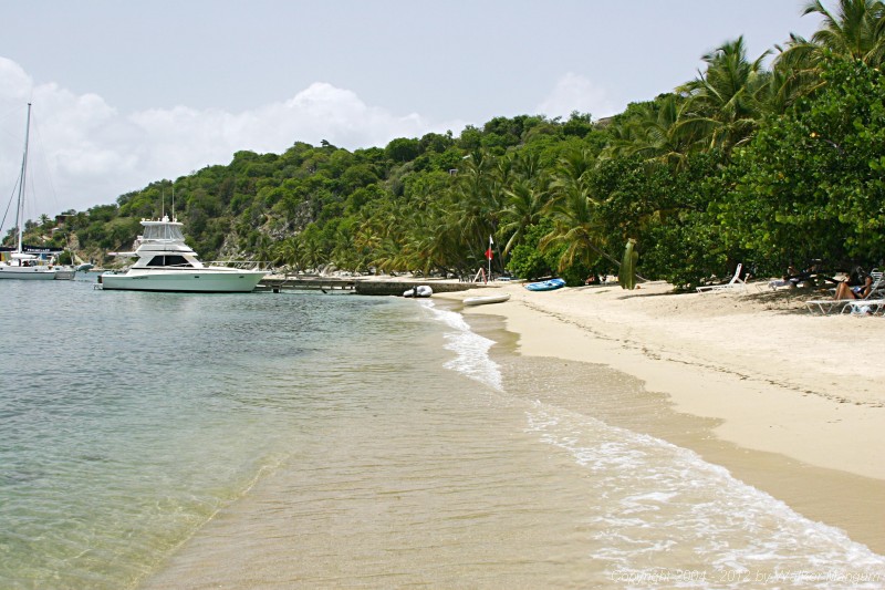 Manchioneel Bay, from the Cooper Island Beach Club.