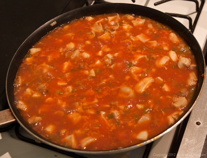 Conch stew. It's what's for dinner.