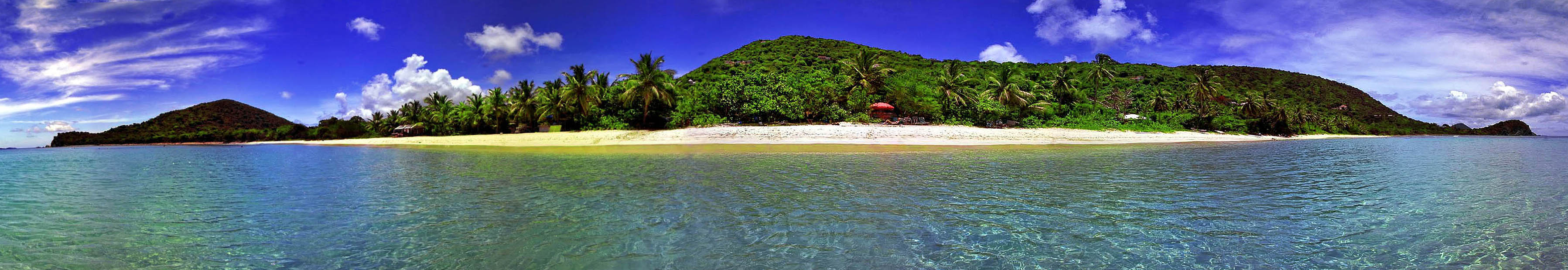 Panorama of Smuggler's Cove, Tortola
