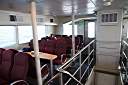 On the way to Anegada on the BVI Patriot - the new Road Town Fast Ferry catamaran. This is the upper deck salon. The lower deck salon is 4 or 5 times this size.