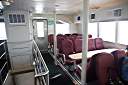 On the way to Anegada on the BVI Patriot - the new Road Town Fast Ferry catamaran. This is the upper deck salon. The lower deck salon is 4 or 5 times this size.