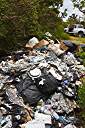 This is one of the things that really pisses me off. Someone is too lazy to take their trash to the garbage dump, so they just toss it in the bush. Whoever did this has no respect for this island.