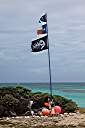 New Piratefish flag flying at HT.