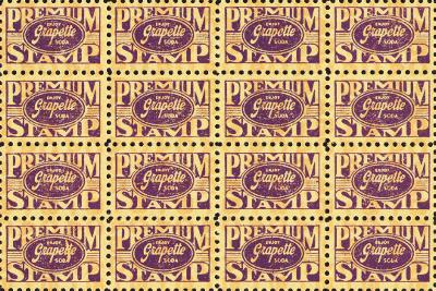 Grapette Premium Stamps