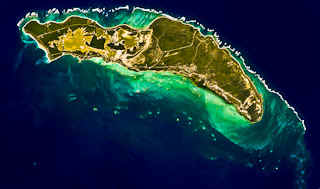 Anegada as seen from the International Space Station