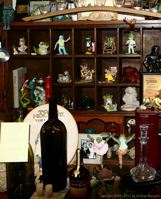Some of Dr. Toad's collection.